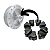 Borracha Coxim Coroa Cg 150 Titan 150 Fan 150 Start 150 160 4Pcs - Imagem 1