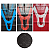 Capa Banco Moto Esportiva Power Fan Start Titan Ybr - Imagem 1