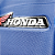 Capa Banco Emborrachada Antderrapante Honda Azul - Imagem 2