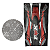 Capa Banco Moto Fox Personalizada Titan Fan Start Ybr Preta - Imagem 2