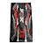 Capa Banco Moto Fox Personalizada Titan Fan Start Ybr Preta - Imagem 3