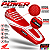 Capa de Banco Power para Moto Esportiva Honda Cg Titan Fan 125 150 160 Pintada - Imagem 2