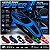 Capa de Banco Power para Moto Esportiva Honda Cg Titan Fan 125 150 160 Pintada - Imagem 6