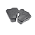 Coxim Da Coroa Pra Honda Cbx250 Twister 2001 Até 2008 Cb300 - Imagem 2