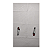 Capa Banco Emborrachada Antderrapante Bros Branco Kit 5 Und - Imagem 3
