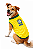Camiseta Pet - Seleção Brasileira (Copa do Mundo) - P,M, G E GG - (Medidas na Descrição do Anúncio) - Imagem 2
