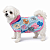 Roupa Pet em Soft M (Medidas na Descrição do Anúncio) - Imagem 1