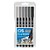 Caneta Dual Brush 6 Cores Cinza - Imagem 1