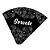 Embalagem Cone Para Casquinha Sorvete Preto Giz - Imagem 2