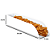 Embalagem Caixa Caixinha Churros Gourmet Marrom - Imagem 3