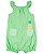Romper Carter's Verde Bolinhas Bolso Abacaxi - Imagem 1
