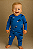 Pijama Carter's 2 Peças Boneco de Neve Azul - Imagem 2