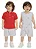 Conjunto Little Me Baby 3 Peças - Polo Vermelha - Imagem 3