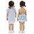 Conjunto Little Me Baby 3 Peças - Azul Babado - Imagem 4