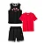 Conjunto Puma 3 peças Preto Basquete - Imagem 1