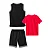 Conjunto Puma 3 peças Preto Basquete - Imagem 2