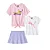 Conjunto Puma 3 peças Short Saia Lilás - Imagem 1