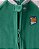 Macacão Carter's Fleece Verde Urso - Ziper Bidirecional - Imagem 2