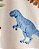 Macacão Carter's Fleece Bege Dinossauros - Ziper Bidirecional - Imagem 3