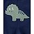Conjunto Carter's 3 Peças Azul Listras Dino - Imagem 5
