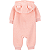Macacão Carter's Sherpa Rosa com Capuz Orelhinha Urso - Imagem 2