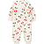 Macacão Carter's Sherpa Branco Cerejinha com Capuz Orelhinha Urso - Imagem 2