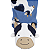 Macacão Carter's Fleece Azul Vaca Malhada - Imagem 3