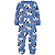 Macacão Carter's Fleece Azul Vaca Malhada - Imagem 2