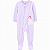 Macacão Carter's Fleece Lilás Urso Polar - Imagem 1
