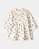 Vestido Carter's 2 Peças Moletinho Floral Bege - Imagem 1