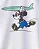 Camiseta Proteção UV Carter's Manga Longa Branca Mickey - Imagem 3