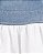 Salopete Oshkosh Jeans Saia Branca Bordada - Imagem 3