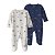 Kit Macacão Carter's 2 peças Cinza Baby Bear - Imagem 1
