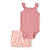 Conjunto Carter's 3 Peças Rosa Floral Tulipas - Imagem 4
