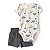 Conjunto Carter's 3 Peças Mescla Listras Body Dino - Imagem 4