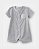 Romper Carter's Malha Cinza Bolso Listrado - Imagem 1