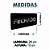 Placa Branca Em Acrílico Aberto/Fechado Espelhado Rosê Gold - Imagem 6
