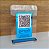 Placa Qr Code Personalizada com sua Logo Base Reta - Imagem 3