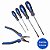 Combo Alicate Universal Chave de Fenda Chave Phillips - Imagem 3