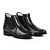 Bota Cano Curto Elásticos Preta J Neves Boots - Imagem 1