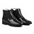 Bota Cano Curto Fivela Lateral Preta J Neves Boots - Imagem 1