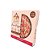 Embalagem Caixa Congelados para Mini Pizza - 15,5 x 15,5 x 2,5 cm| Personalizada - Imagem 1