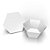 Caixa Bowl de Papel para Poke - Branco | 1000 ML - Imagem 3