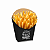 Embalagem Caixa de Batata Frita - 150gr | Preta - Imagem 1