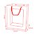 Sacola Classic Rabbit - Com Visor de Acetato | 25,0 x 30,0 x 20,0 cm - Imagem 3