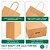 Embalagem Saco Kraft Delivery - Com Alça Torcida - Liso | 29,0 x 30,0 x 12,0 cm - Imagem 3
