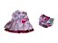 Vestido Moranguinho P/ Boneca Baby Alive/My Little - Imagem 2