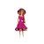 Vestido Regata C/ Babados C/ Acessórios P/ Boneca Barbie - Imagem 4