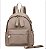 Mochila casual cor caqui - Imagem 1