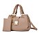 Bolsa com detalhes frontal fecho metal - Imagem 1